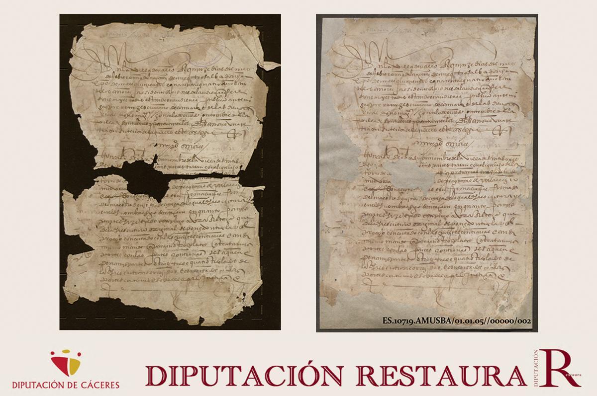 Imagen de los documentos.