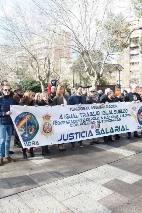 Manifestación de Jusapol en Zamora