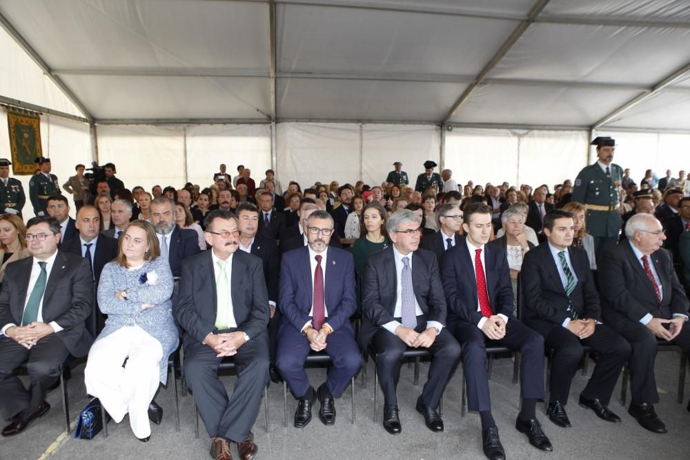 Fiesta de la Guardia Civil el día de su patrona en Gijón