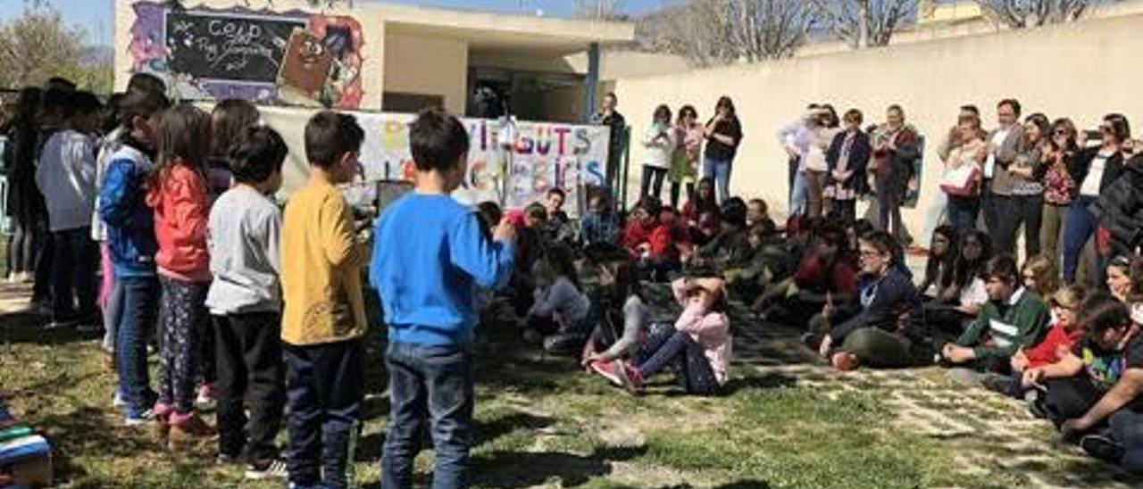 Un lugar para dejar la bicicleta en Finestrat