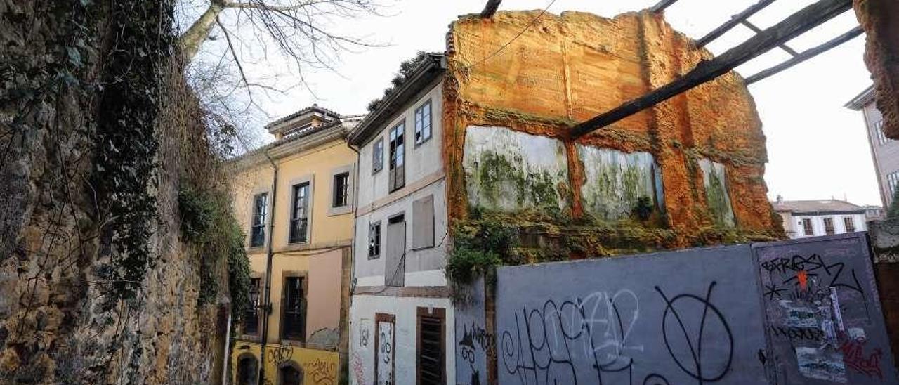 El pasaje de Ildefonso Martínez (Salsipuedes), una de las zonas más degradadas del Antiguo.