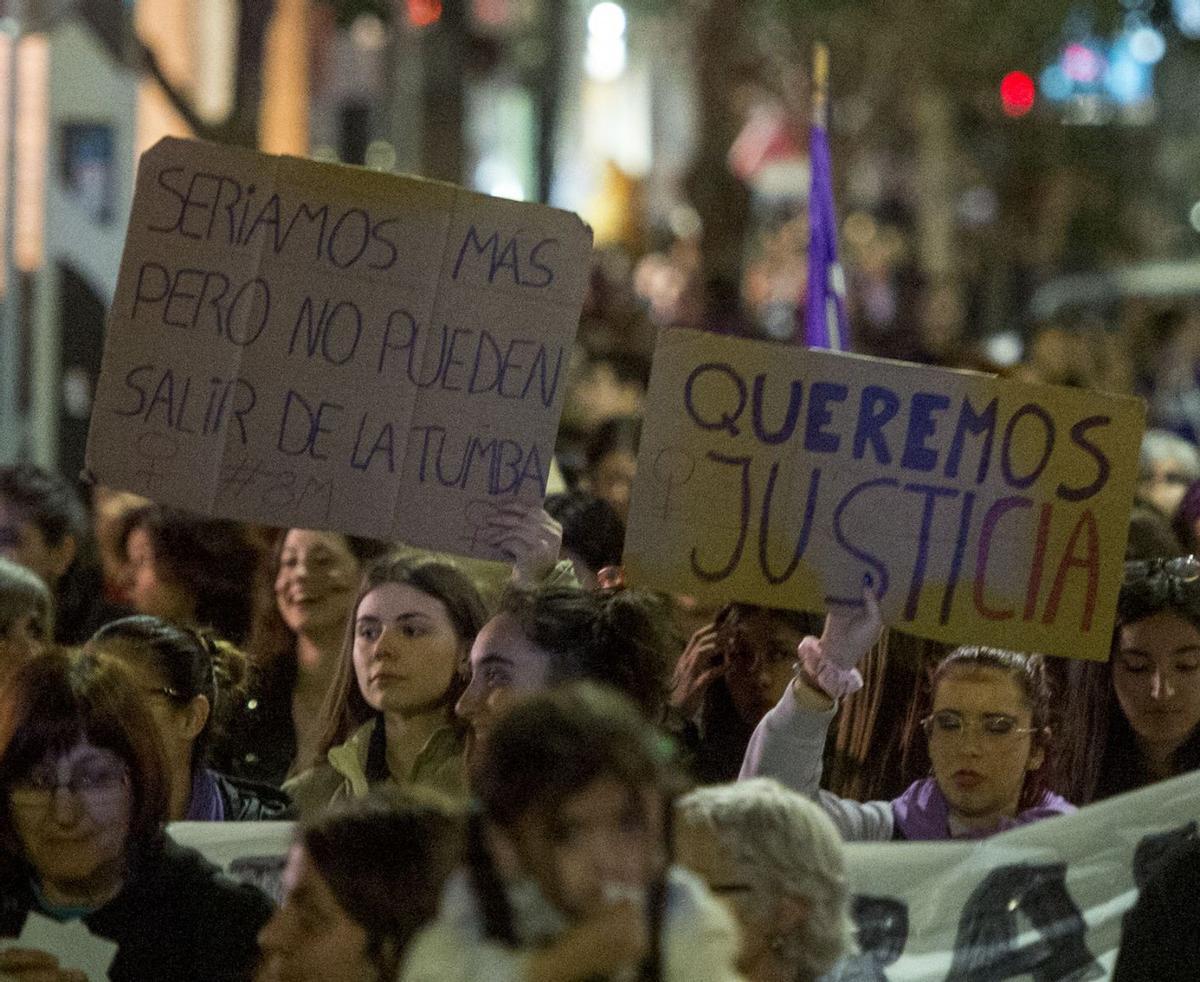 "Las mujeres queremos escuchar el 'no' de los hombres contra la violencia machista"