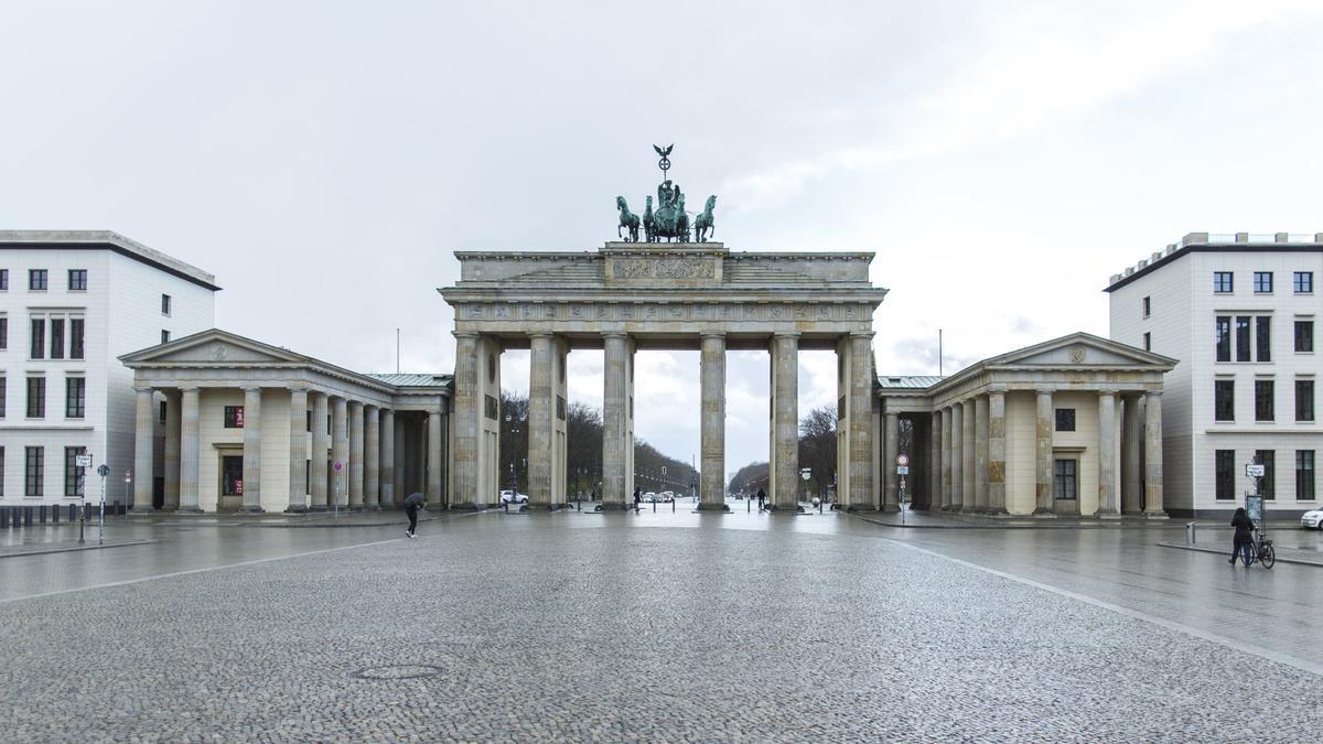 Puerta de Brandeburgo, Berlín.