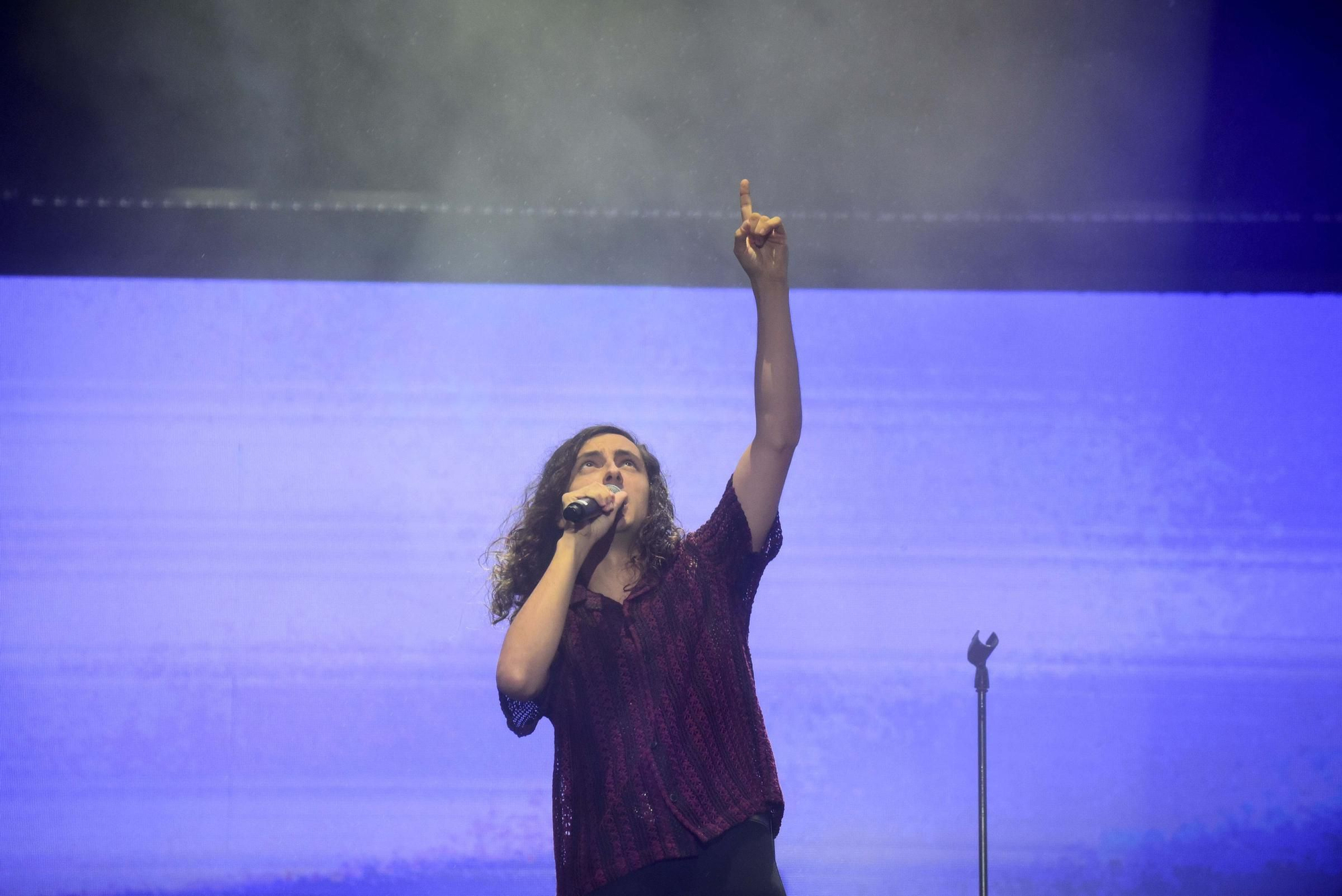 Arde Bogotá muestra su grandeza cantando bajo la lluvia de A Coruña