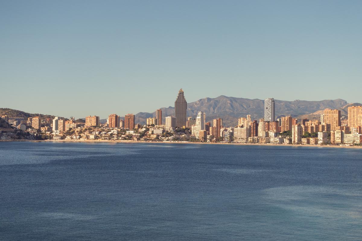 Vistas de la ciudad desde el mar