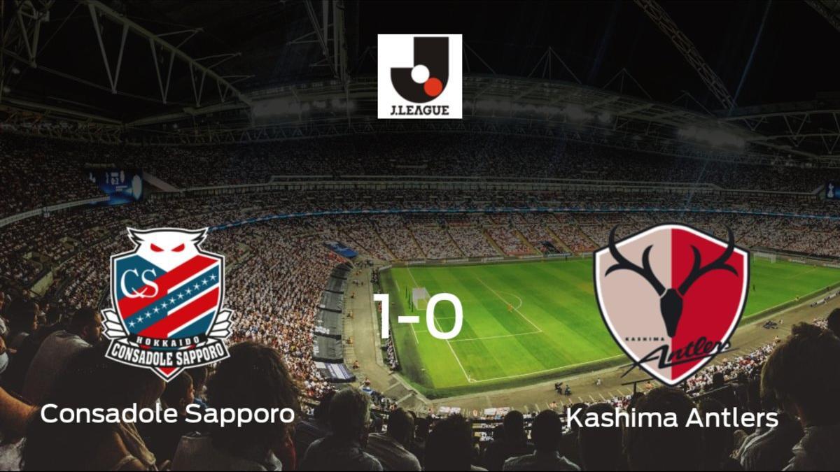 El Consadole Sapporo gana 1-0 al Kashima Antlers y se lleva los tres puntos