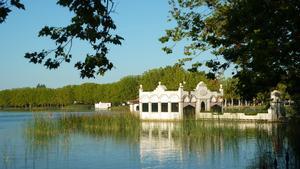 El estany de Banyoles, ideal para hacer deporte.