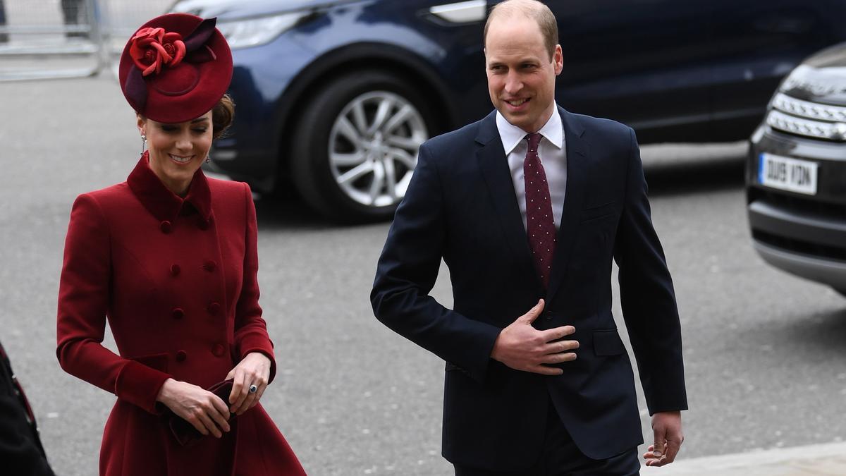 El príncipe Guillermo y Kate Middleton.