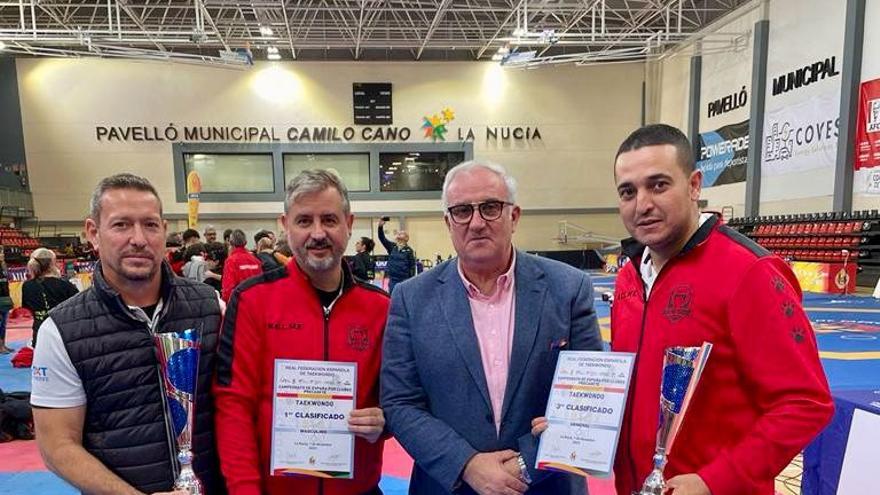 La representación tinerfeña se hace con 14 medallas de oro en el Nacional de Clubes de Taekwondo