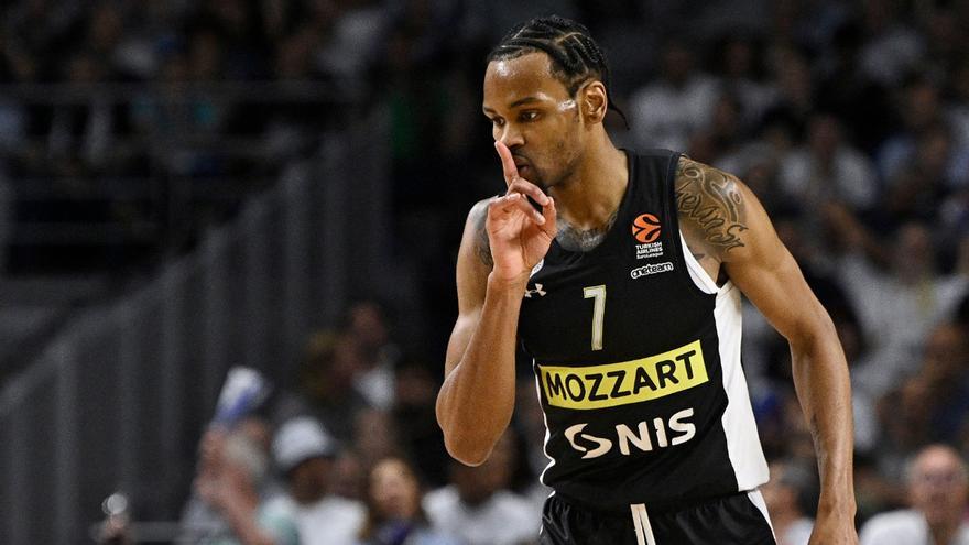 Kevin Punter provocó la 'pitada' de todo un Wizink Center tras este gesto...