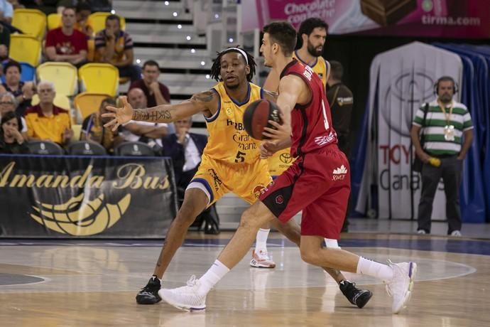 26.09.19. Las Palmas de Gran Canaria. Baloncesto ACB Liga Endesa 2019/20. Herbalife Gran Canaria - Casademont Zaragoza. Gran Canaria Arena. Foto Quique Curbelo  | 26/09/2019 | Fotógrafo: Quique Curbelo