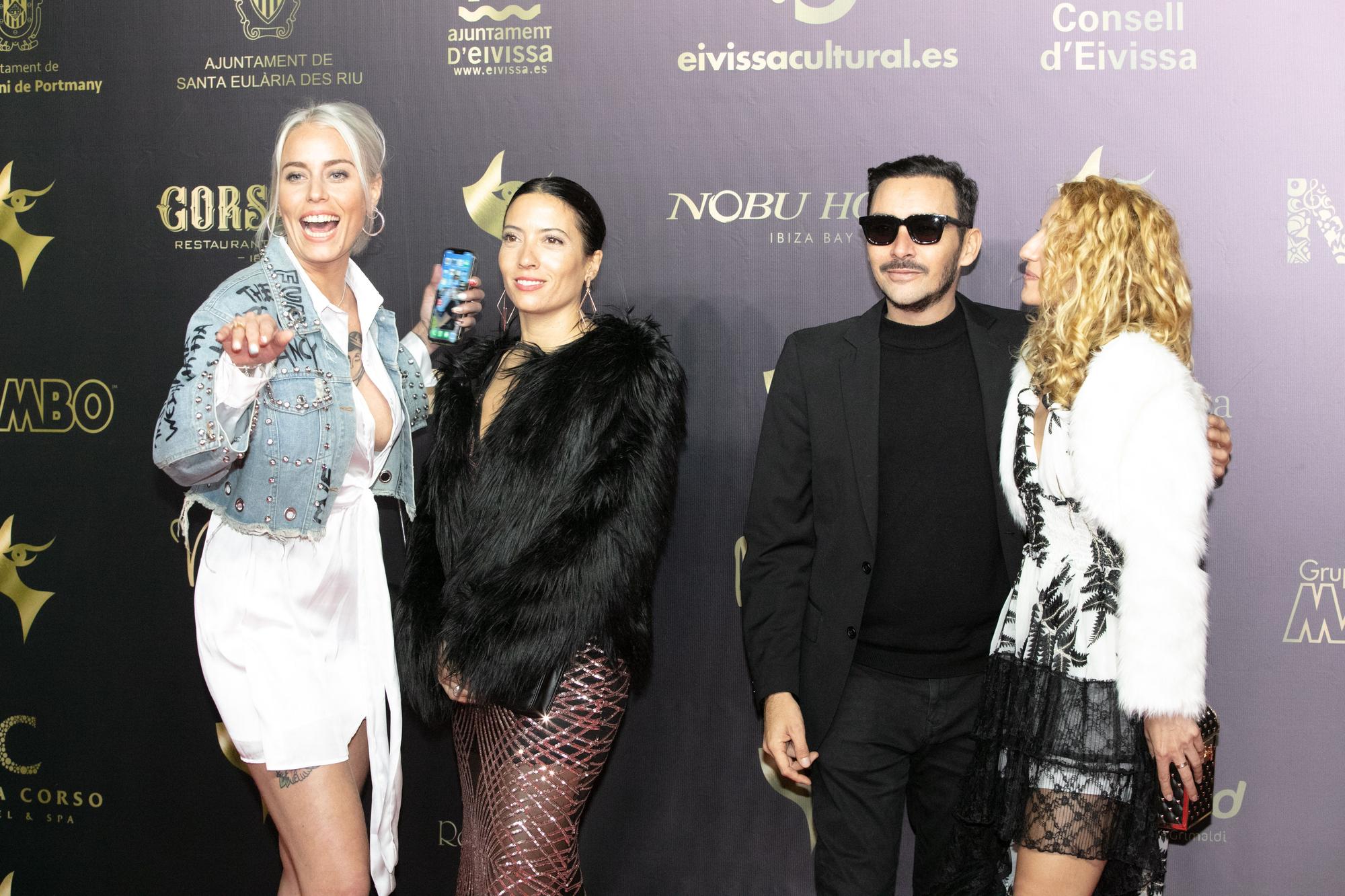 La alfombra roja y gala de clausura del festival Ibicine de Ibiza.