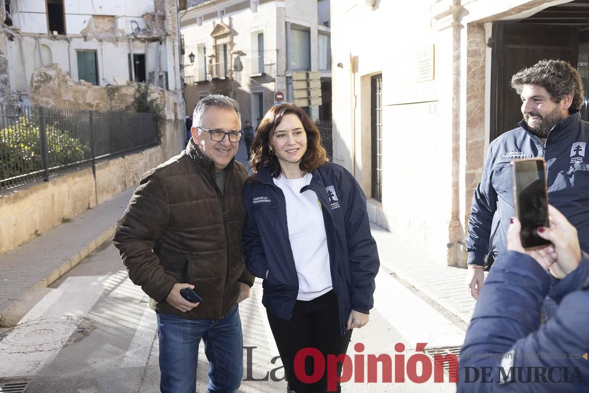 Así ha sido la visita de Isabel Díaz Ayuso a Caravaca de la Cruz