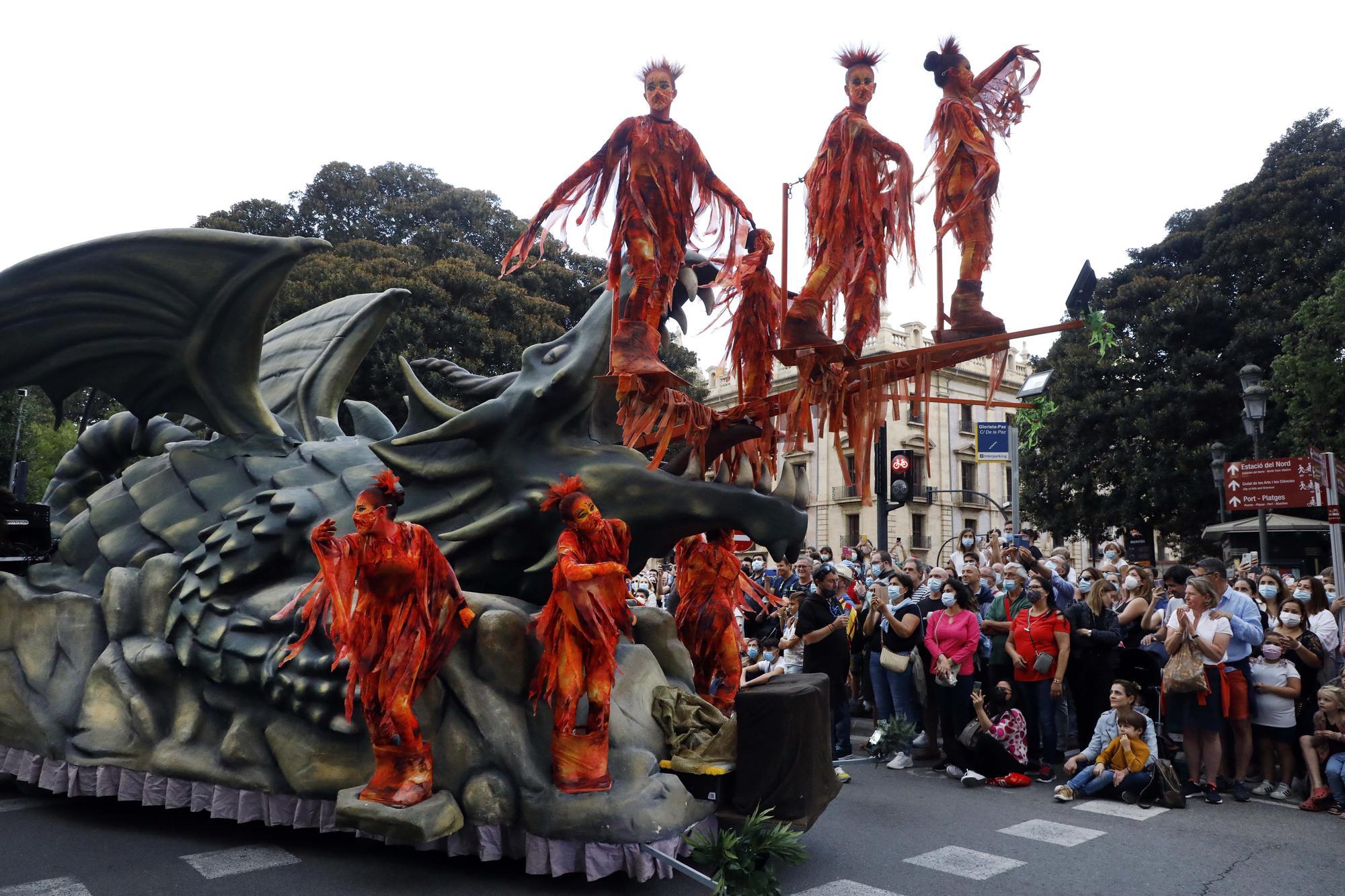 Las fotos del desfile de Moros y Cristianos en València