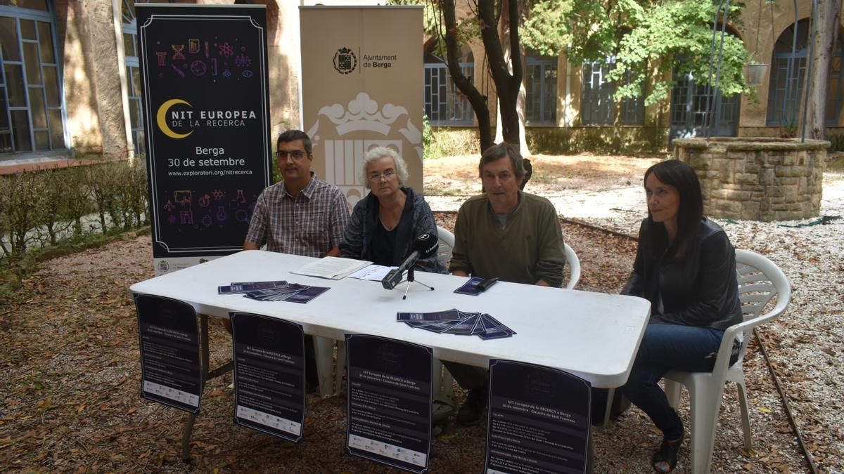 Presentació de la Nit Europea de la Recerca a Berga