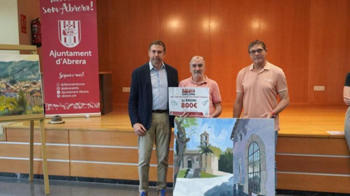 Josep Grau Piñol va guanyar el primer premi valorat en 800 euros