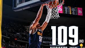 Los Nuggets, victoriosos