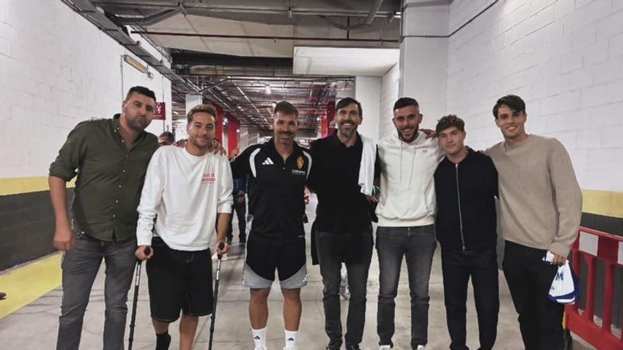 Invitados de lujo para ver al Real Zaragoza en Murcia: no solo acudió Carlos Alcaraz