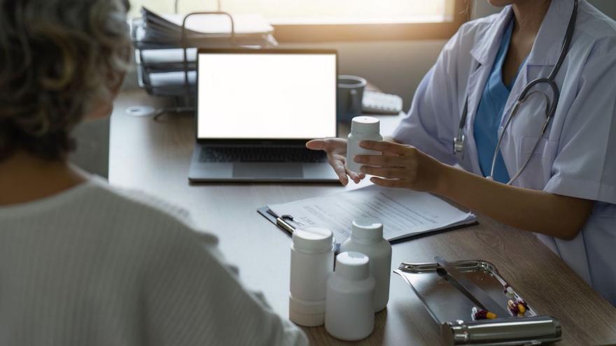 Una consulta en un centro de salud. | |