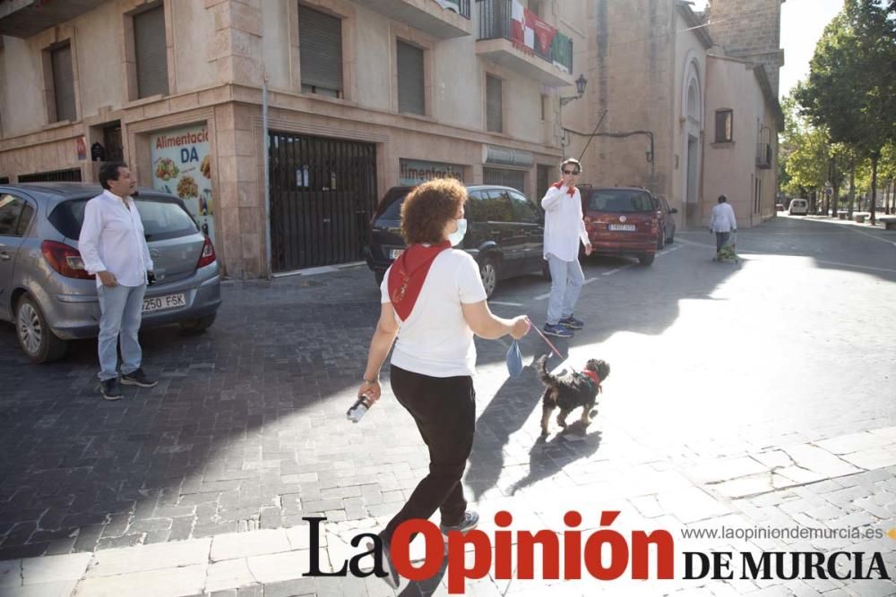 Desescalada en Caravaca: Los 'runners' se ataviaro