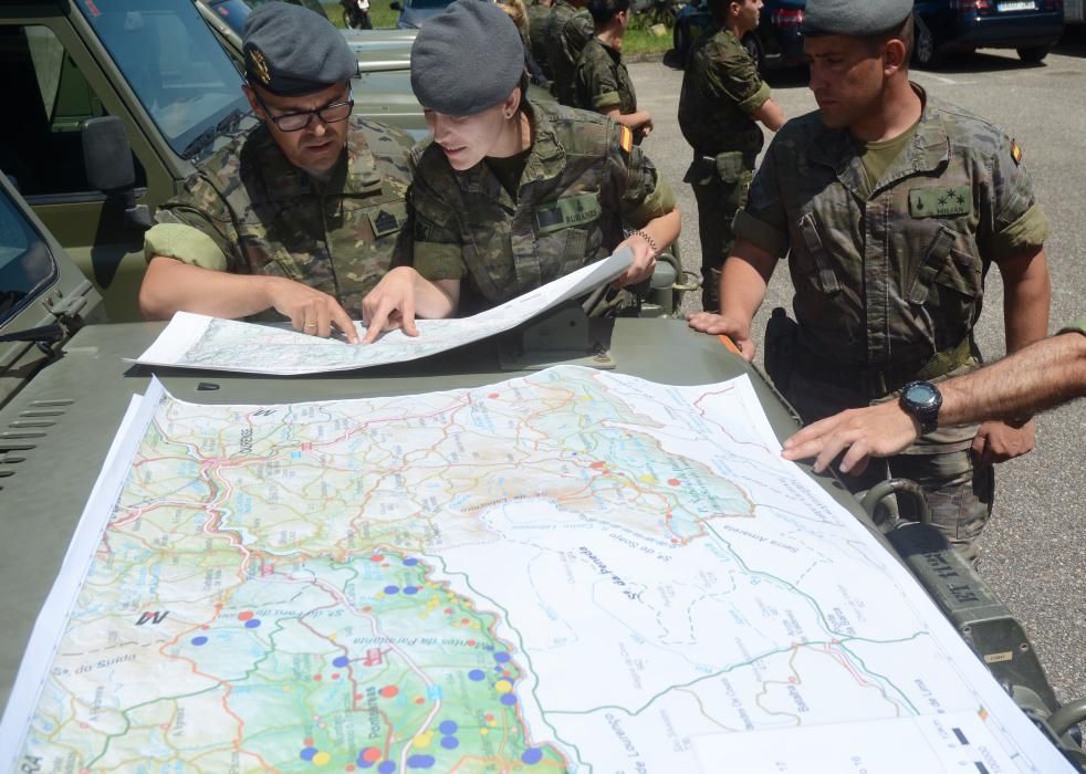 Incendios en Galicia | La Operación Centinela custodia los montes