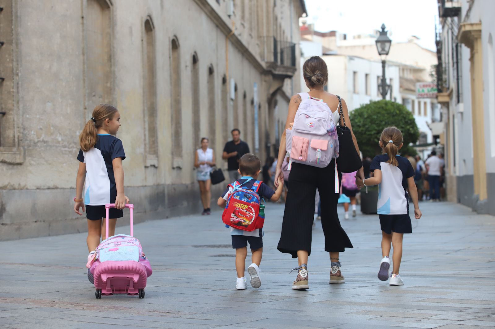 La vuelta al cole en Córdoba, en imágenes