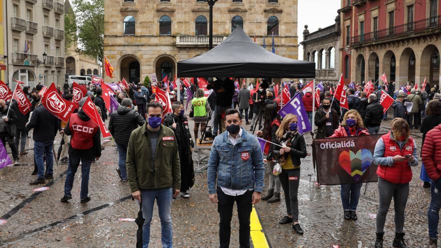 Manifestación del 1 de mayo en Gijón