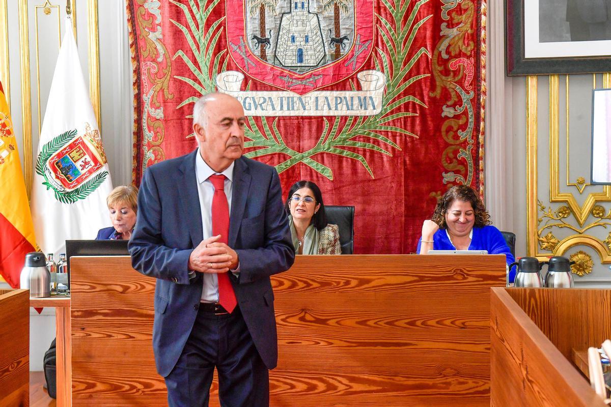 Último pleno del año 2023 en el Ayuntamiento de Las Palmas de Gran Canaria