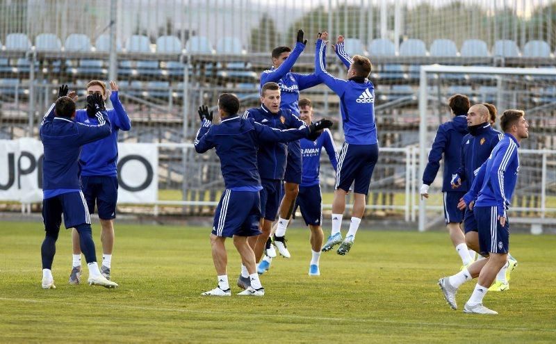 Entrenamiento del 15 de noviembre del Real Zaragoza