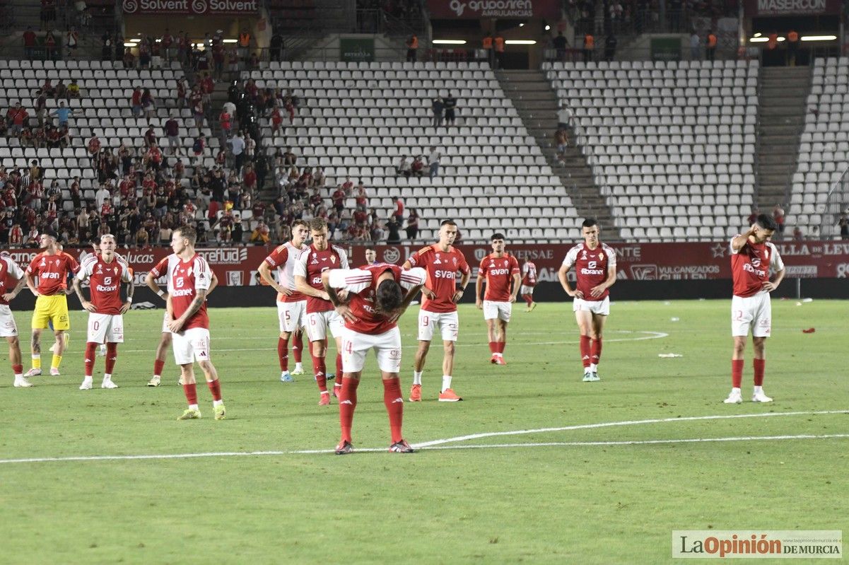 Así fue el encuentro del play off del Real Murcia y el Nástic en la lucha por el ascenso