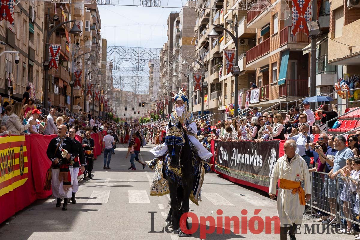 Desfile infantil del Bando Moro en las Fiestas de Caravaca