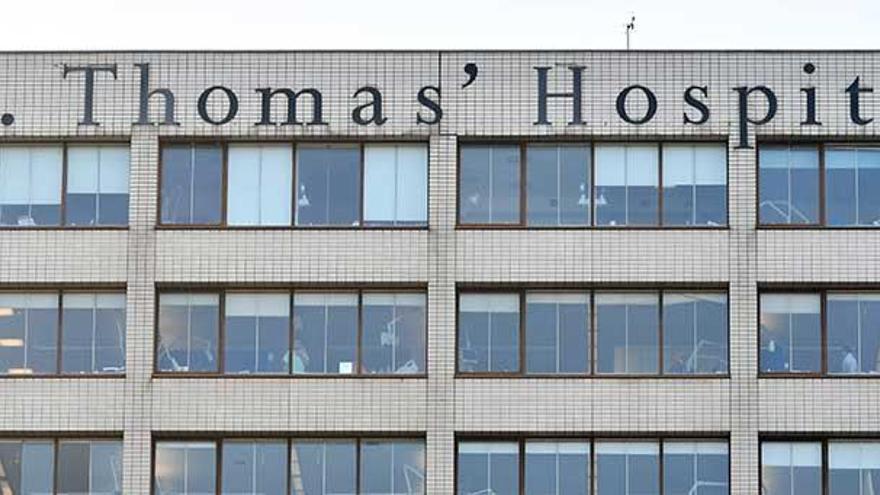 El involuntario &#039;supercontagiador&#039; se halla en el hospital St. Thomas de Londres.