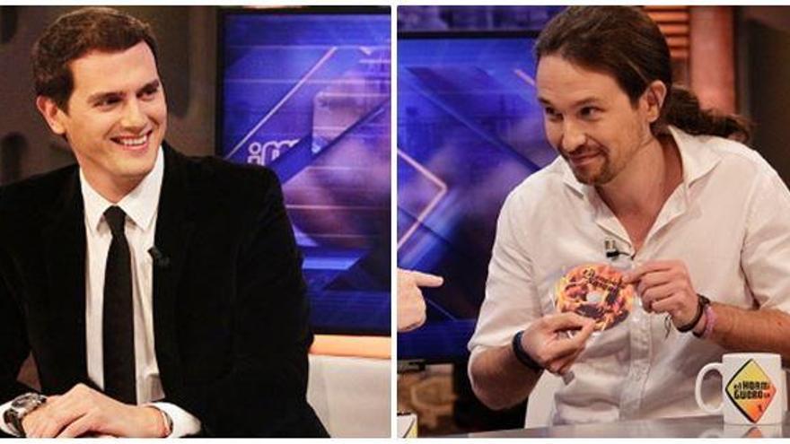 Rivera e Iglesias en &#039;El Hormiguero&#039;.