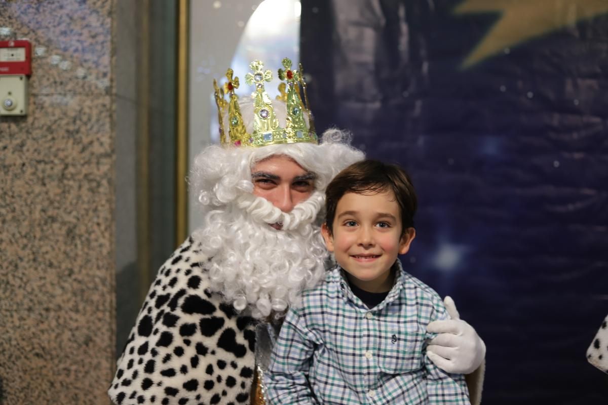 Fotos con los Reyes Magos realizadas el 3 de enero de 2018