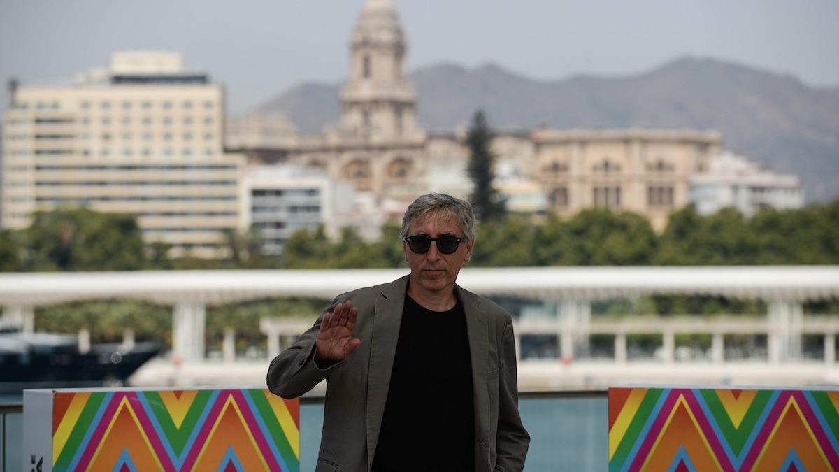 El cineasta David Trueba, este jueves en Málaga.