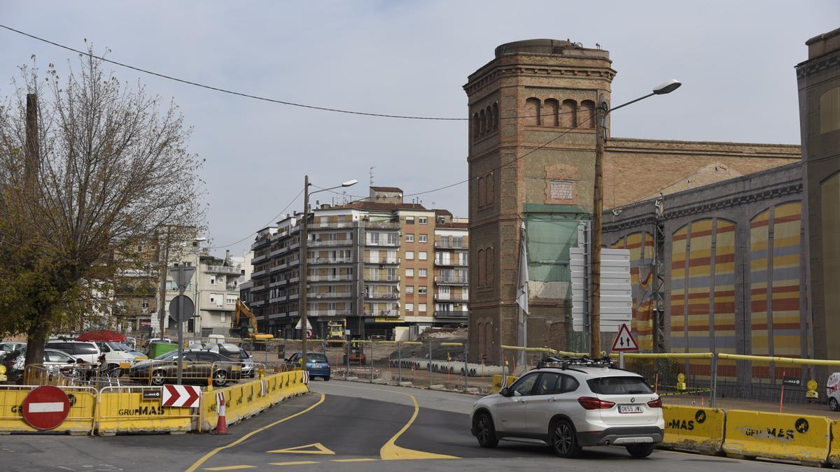 Imatge d&#039;arxiu d&#039;obres a Manresa