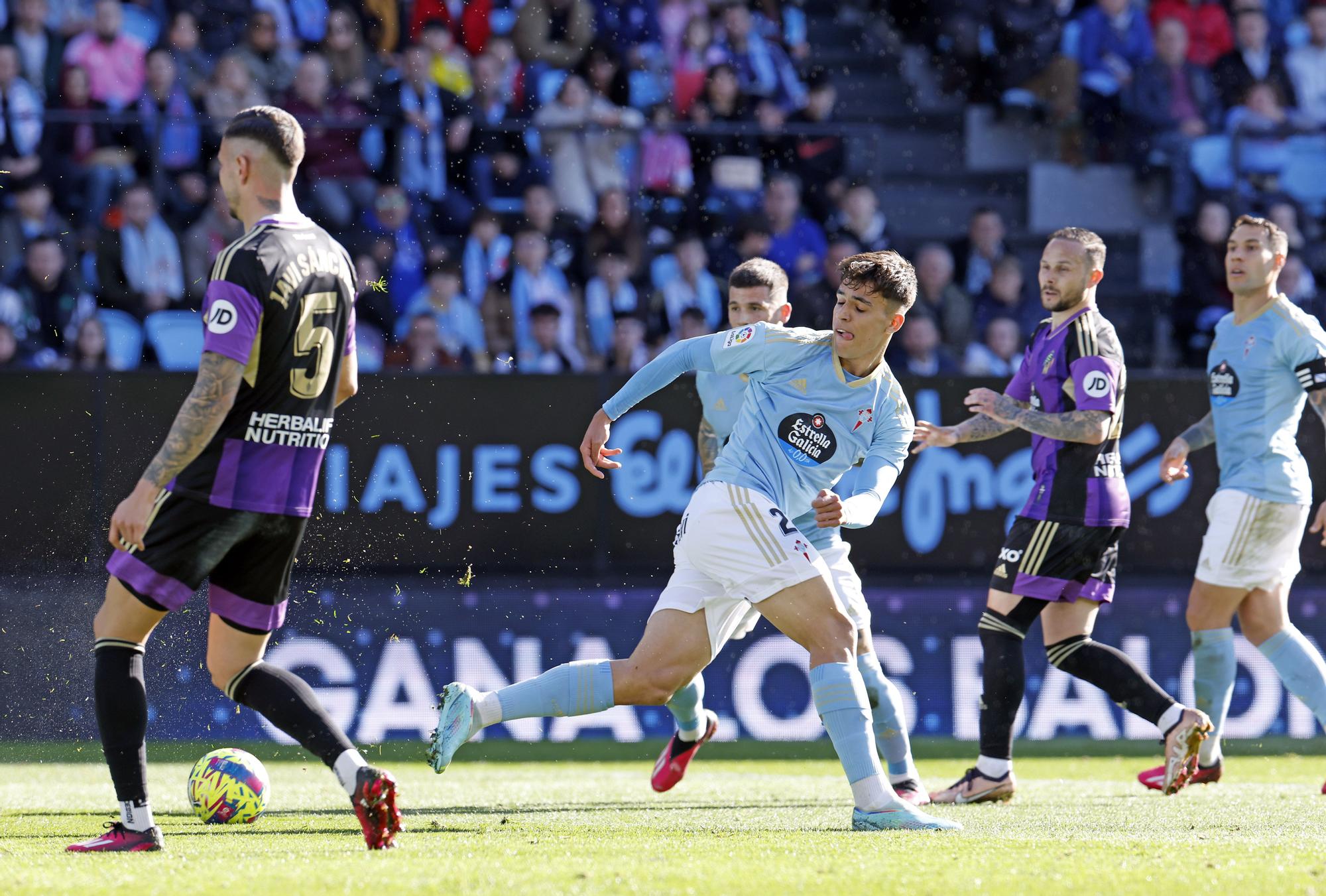 Las mejores imágenes del Celta-Valladolid (3-0)