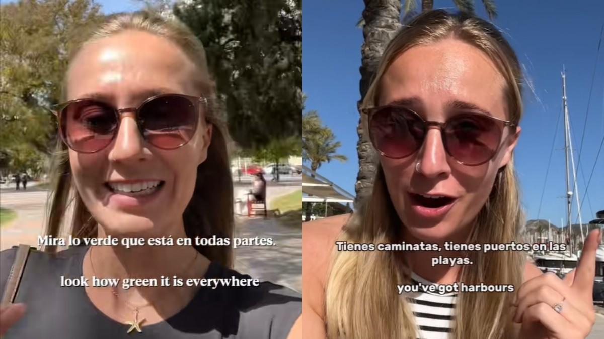 Una extranjera tiene claro que no viajaría en Barcelona