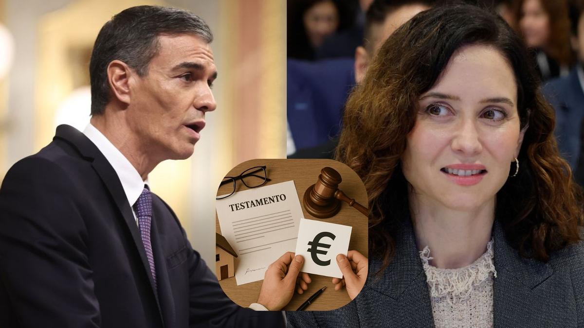 Ayuso, sobre las herencias en España