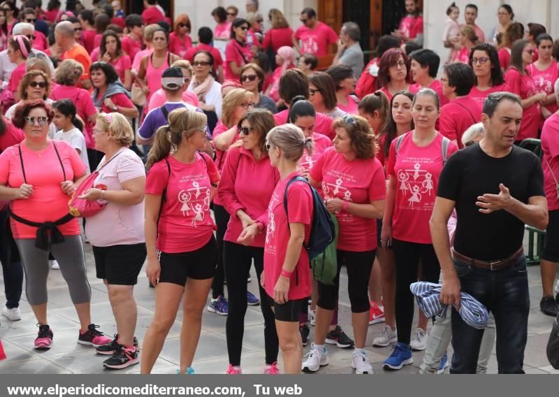 Marcha contra el cáncer de mama en Castellón