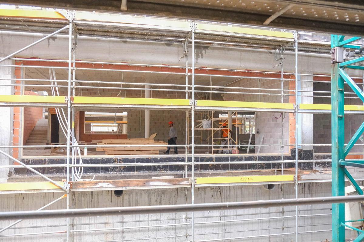 Las obras del nuevo CEIP de O Milladoiro