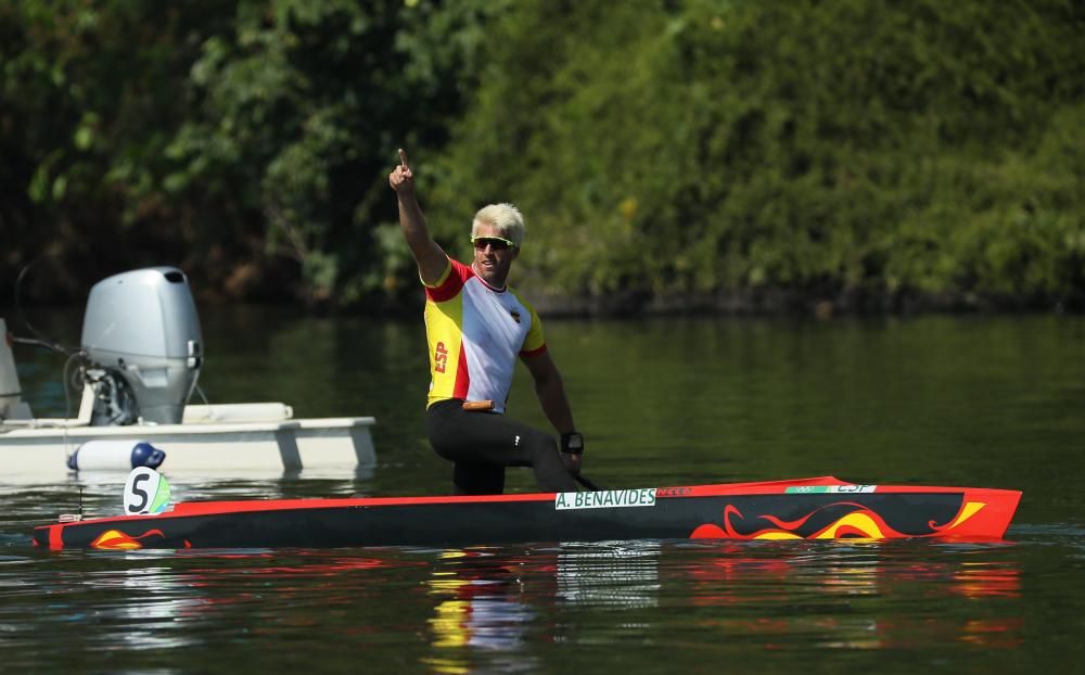 Sete Benavides accede a la final del C1 200 metros