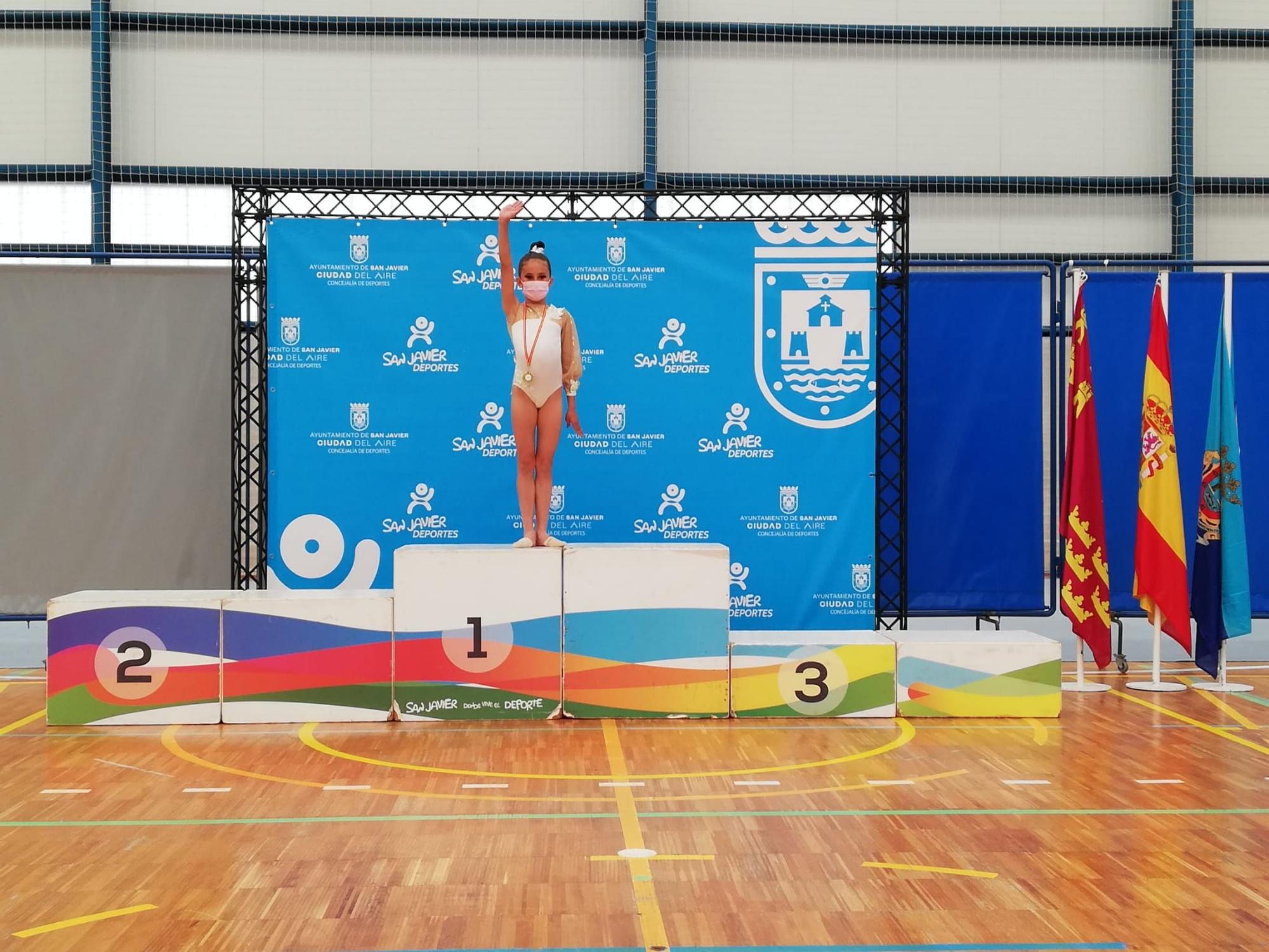 Regional de gimnasia rítmica en San Javier