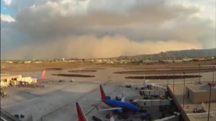 Impresionante tormenta de arena en Phoenix