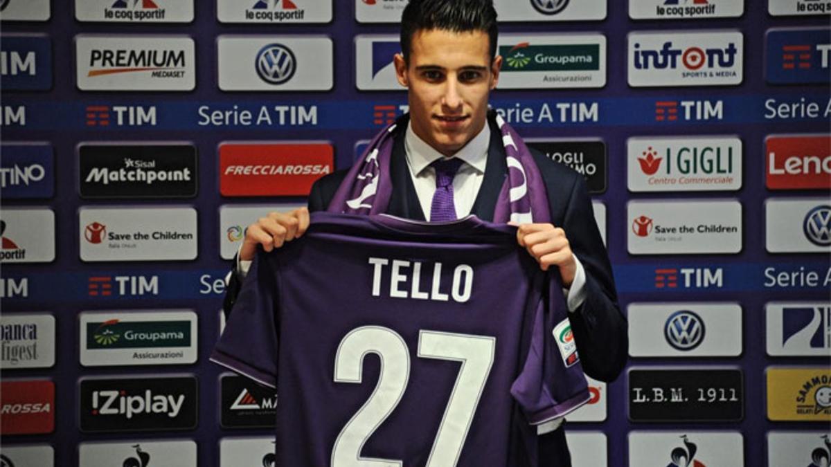 Tello puede acabar en la Fiorentina