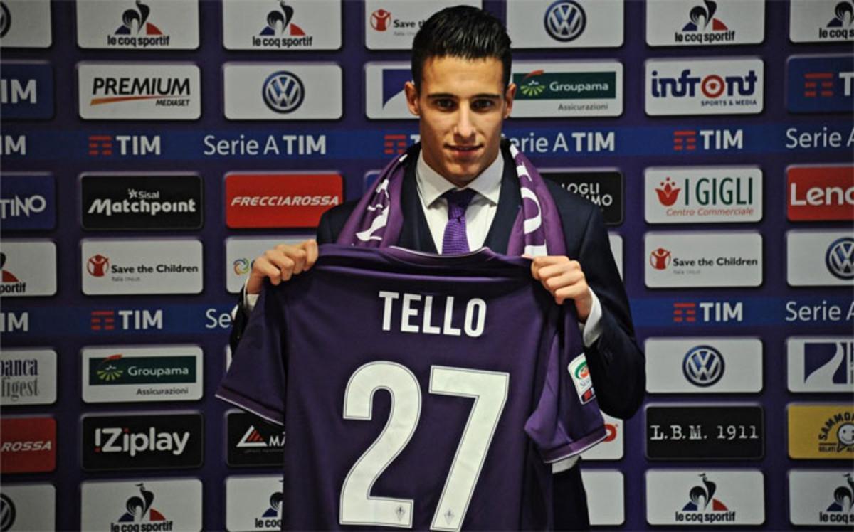Tello puede acabar en la Fiorentina