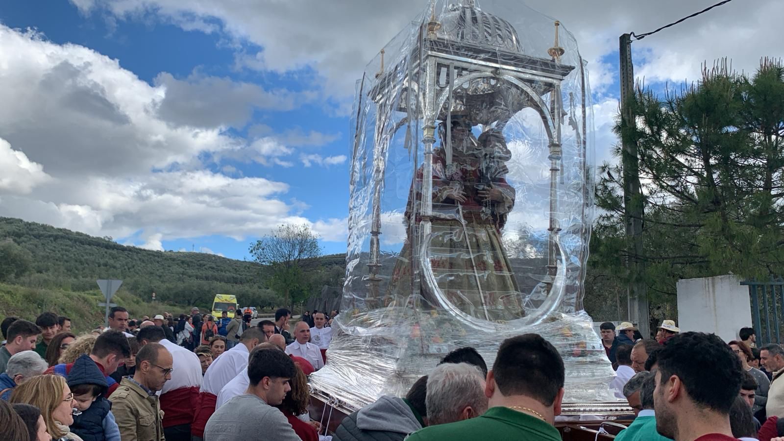 La Virgen de Araceli regresa a Santiago