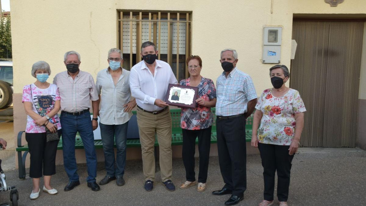 Homenaje a Pascuala Bermúdez en Trabazos, el día en que habría cumplido 110 años.