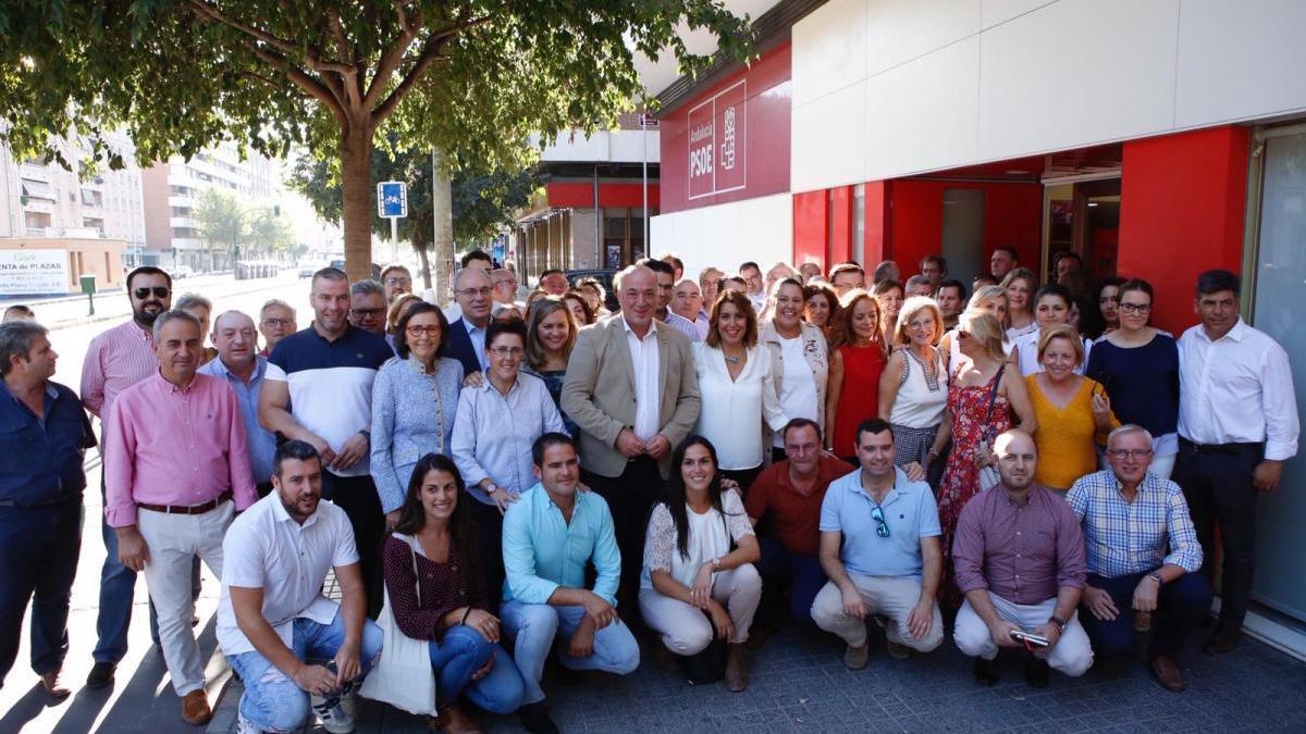 Susana Díaz prepara el 10N con el PSOE de Córdoba