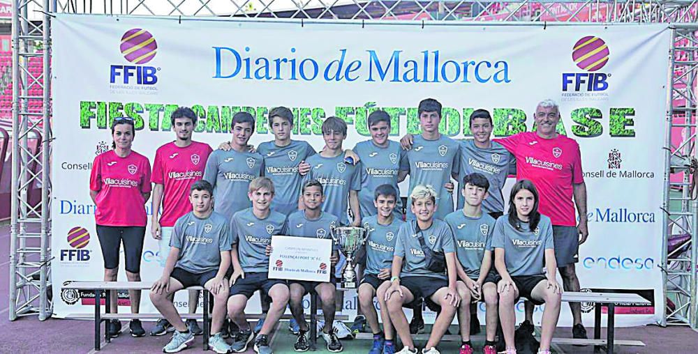 CAMPEÓN: Pollença i Port. Infantil Segunda Liga F